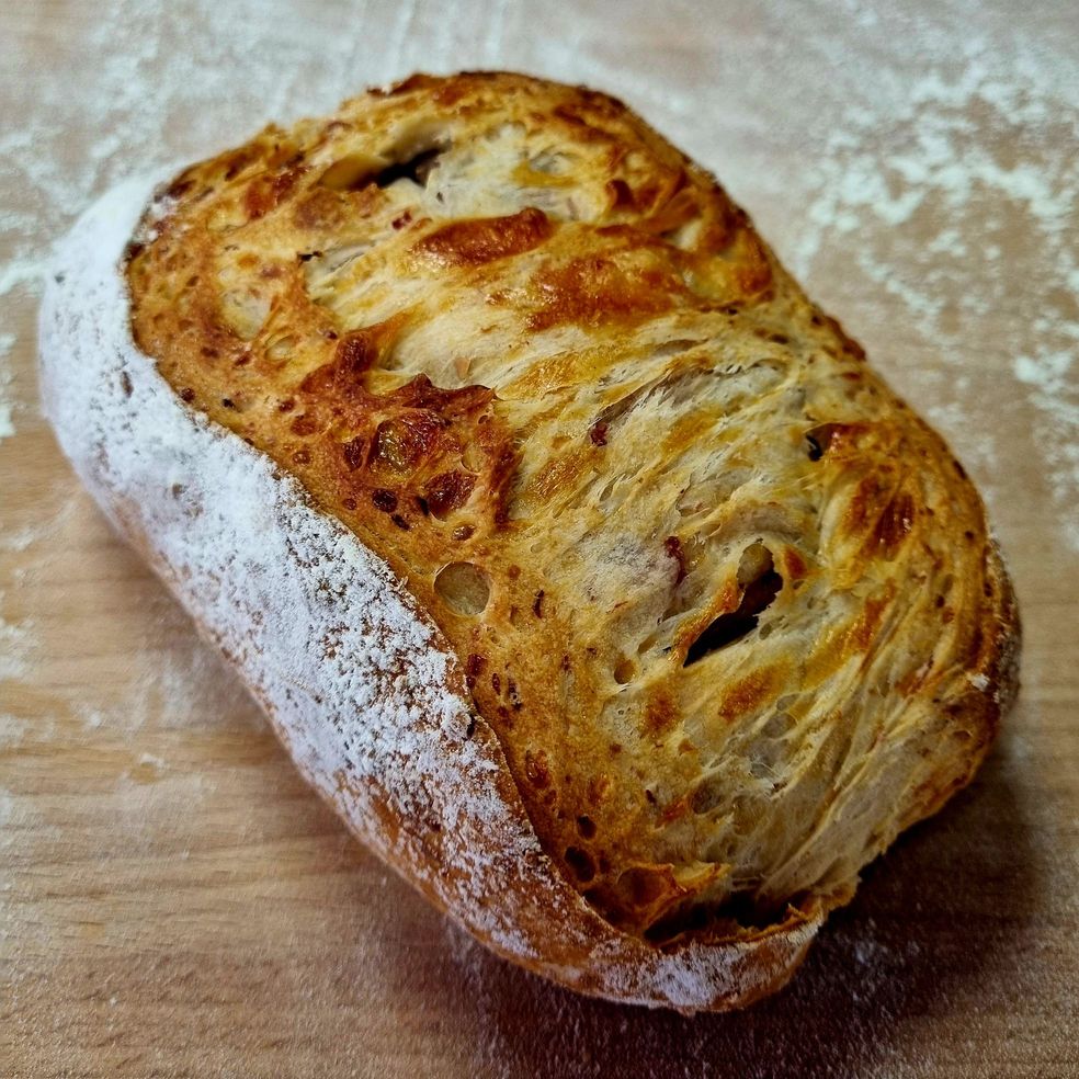 Pain au Comté et aux lardons Pain au Comté et aux lardons